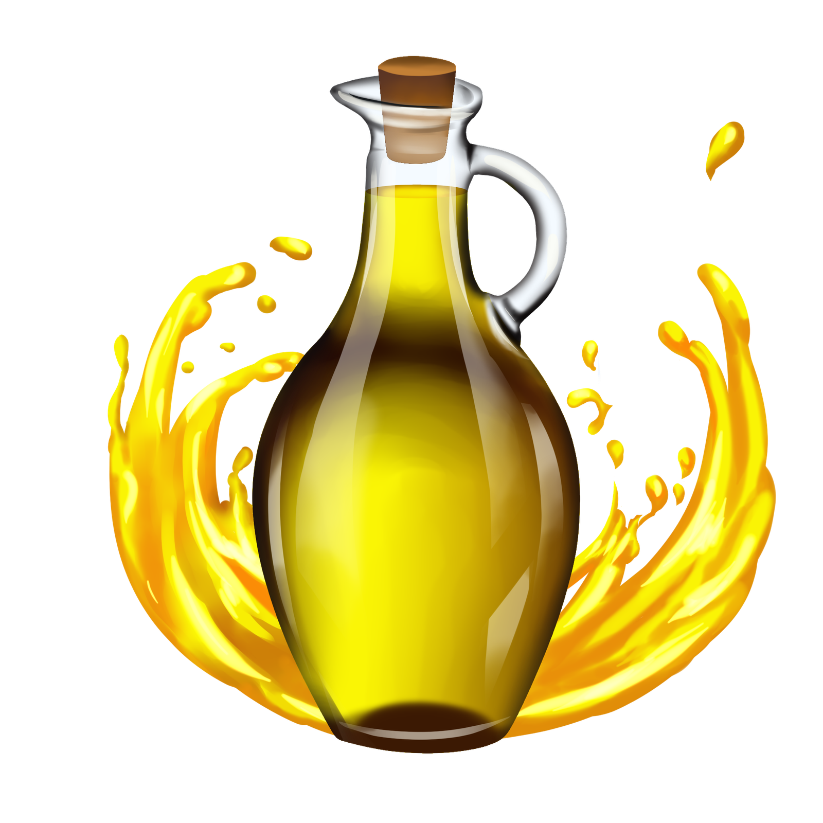 —Pngtree—grain oil and oil pot_5407762
